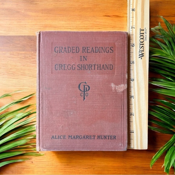 Vintage 1910 Graded Readings in Gregg Shorthand by Alice Margaret Hunter - Picture 4 of 12
